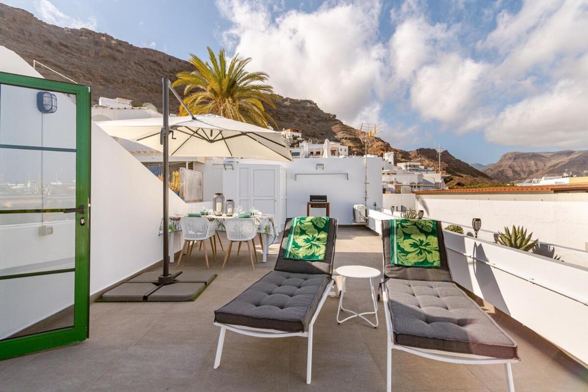 La Flor Beach Puerto De Mogan Exterior foto